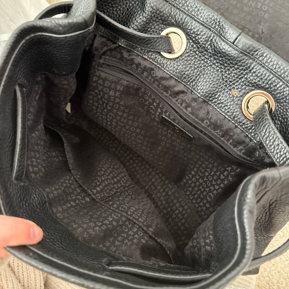 Almost New Kate Spade New York Chester St Kacy backpack black pebbled leather - Picture 4 of 5